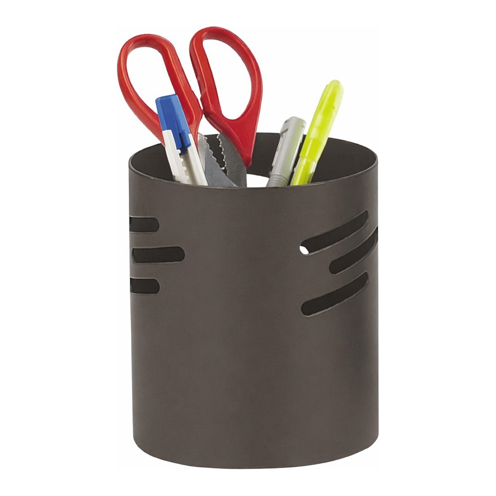 OFFICENEX 아카데미 펜꽂이 MW-605 흑색(Φ80x95mm)