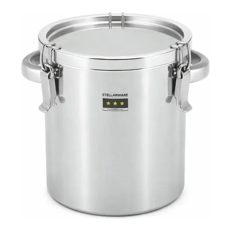 AS ONE Stainless Steel Sealed Tank(Handle Type·SUS316L), 스테인리스 밀폐식 탱크(손잡이 타입·SUS316L)