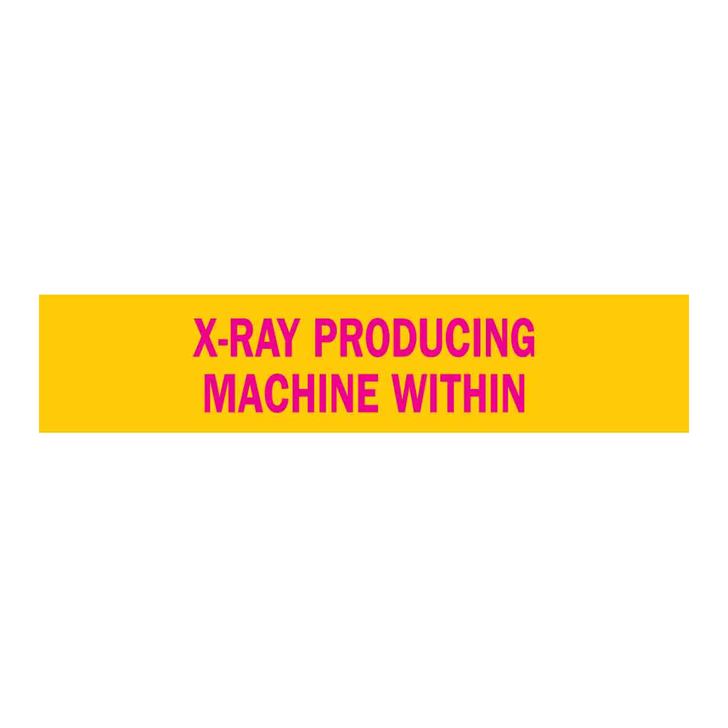 Brady X-Ray Producing Machine Within Sign