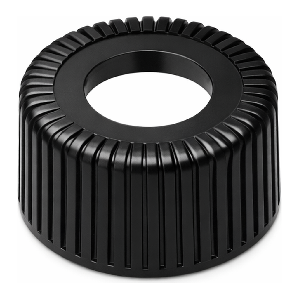 Waters 15 - 425 Black Screw Cap with Bonded PTFE/Silicone Septum 1000/pk