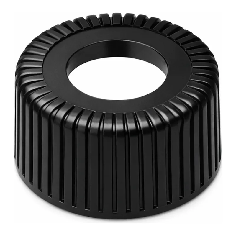 Waters 15 - 425 Black Screw Cap with Bonded PTFE/Silicone Septum 1000/pk