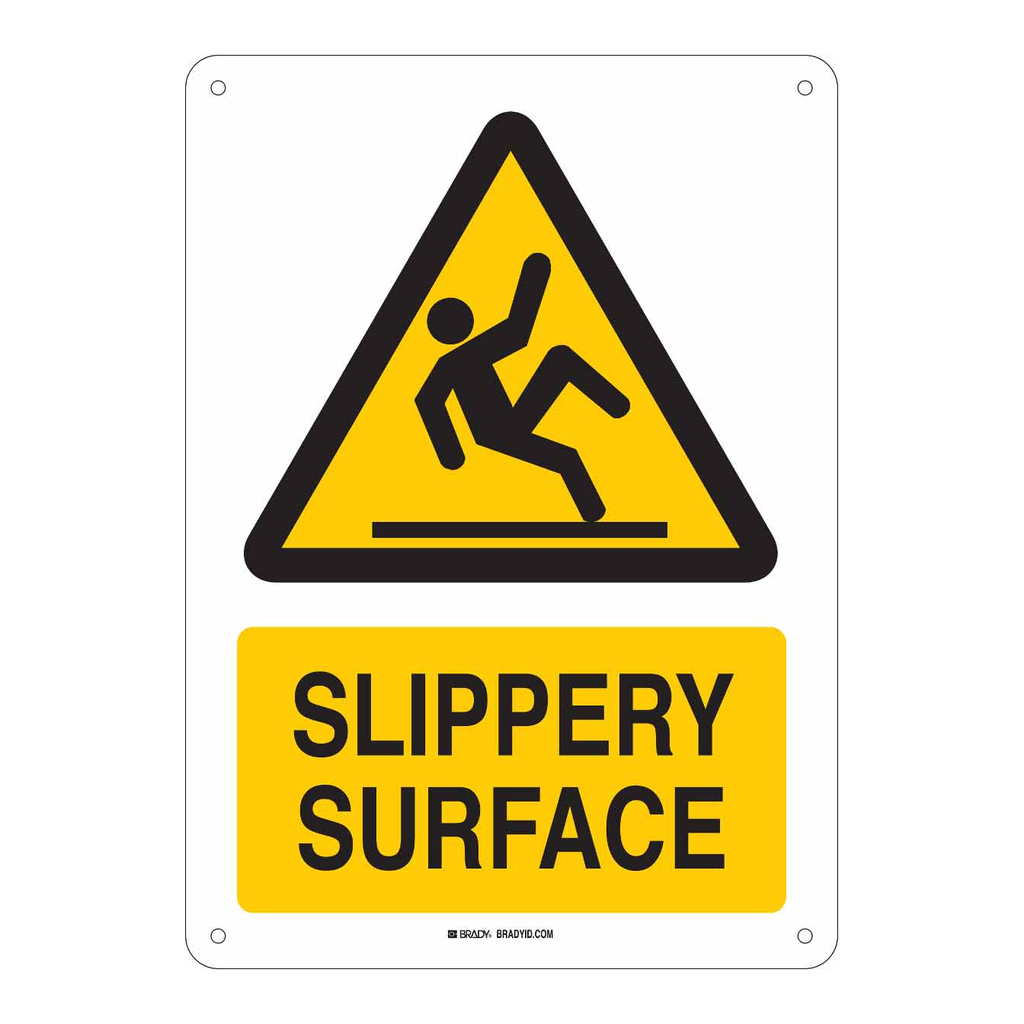 Brady Slippery Surface Sign