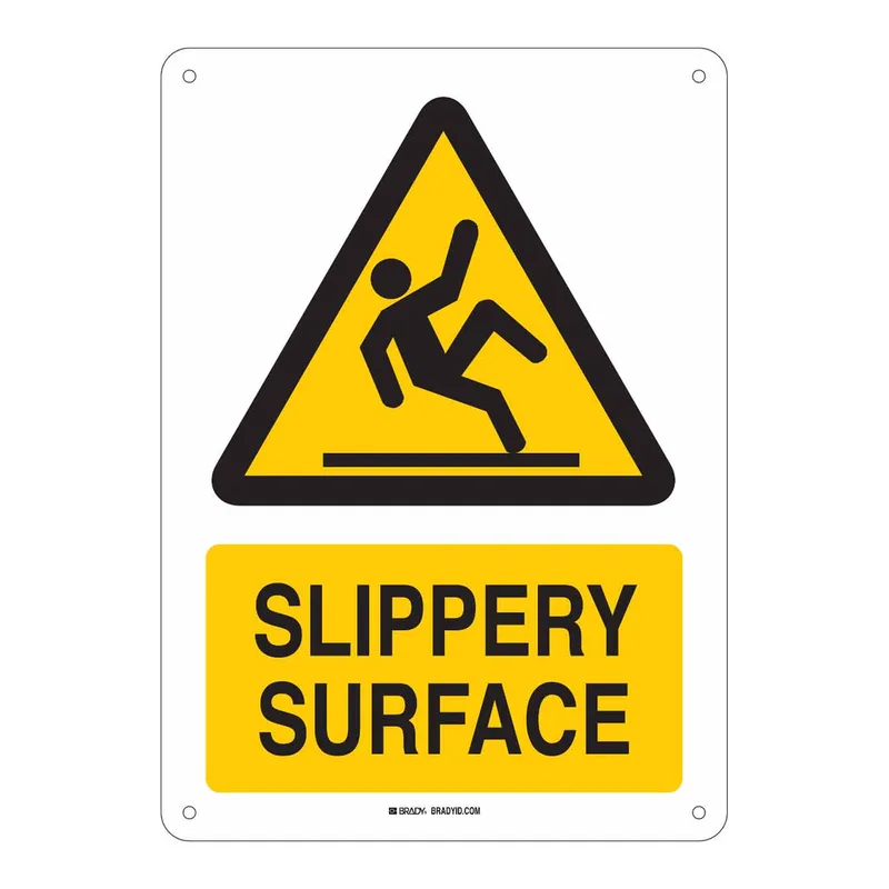 Brady Slippery Surface Sign