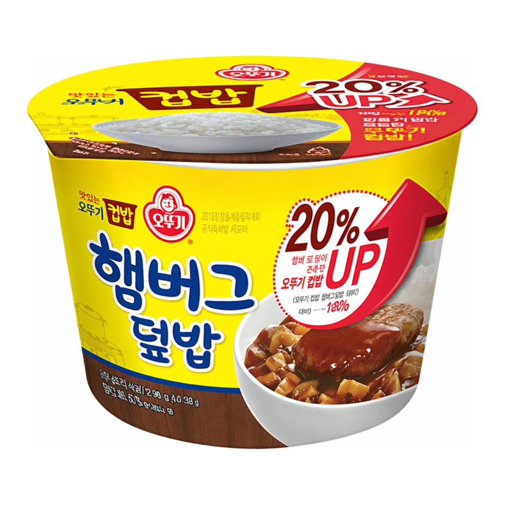 OFFICENEX [P]오뚜기 컵밥 햄버그덮밥(310g/12EA)