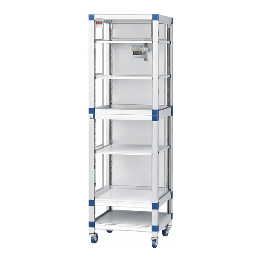 AS ONE Frost Dry Desiccator 574 x 611 x 1765mm Reinforced Plastic