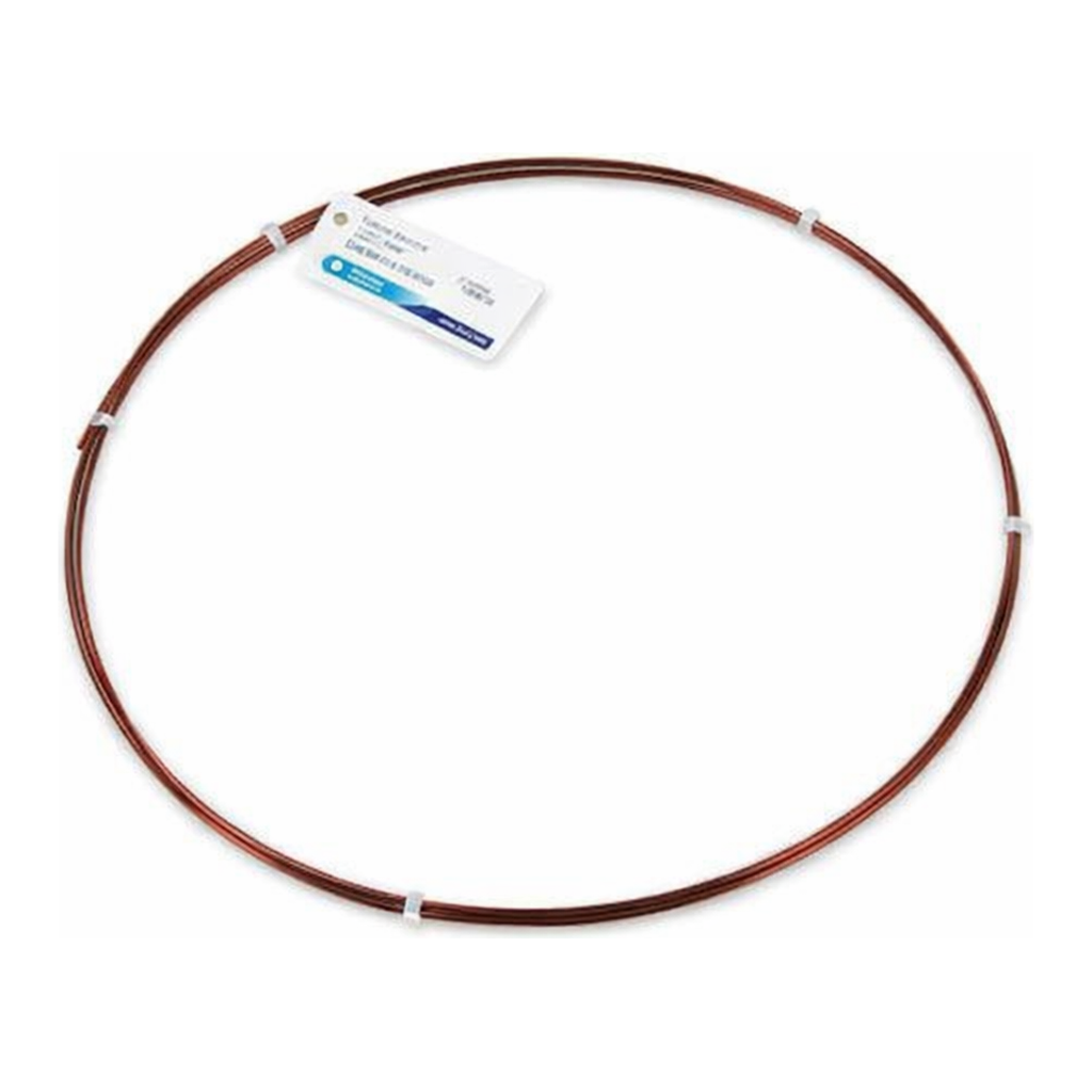 Restek Tubing, Sulfinert, 304SS Welded/Drawn Tubing .040inID x 1/16in OD Sulfinert 25ft Roll