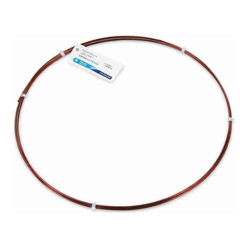 Restek Tubing, Sulfinert, 304SS Welded/Drawn Tubing .040inID x 1/16in OD Sulfinert 25ft Roll