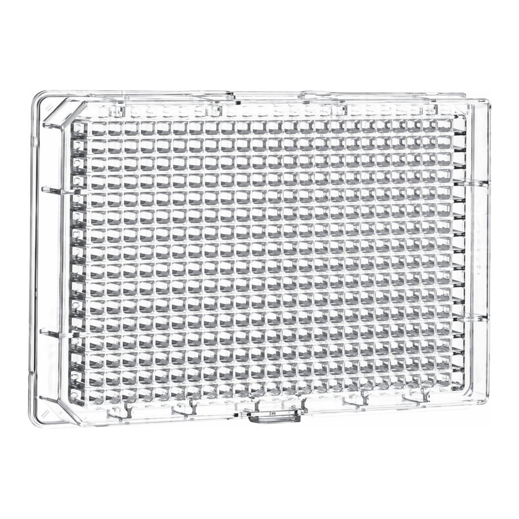 Greiner Bio One MICROPLATE, 384 WELL, PS, U-BOTTOM, CLEAR,CELLSTAR®, CELL REPELLENT SURFACE, LID, STERILE, 8 PCS./BAG