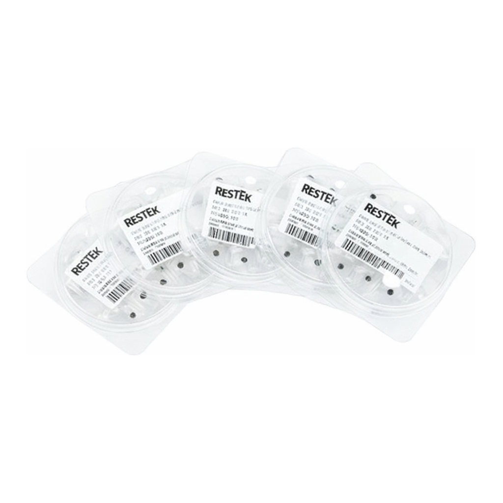 Restek Ferrule,Vespel/Graphite, VG1, 85% Vespel/15% Graphite Compact, 1/16in, 0.4mm ID, 50-pk.