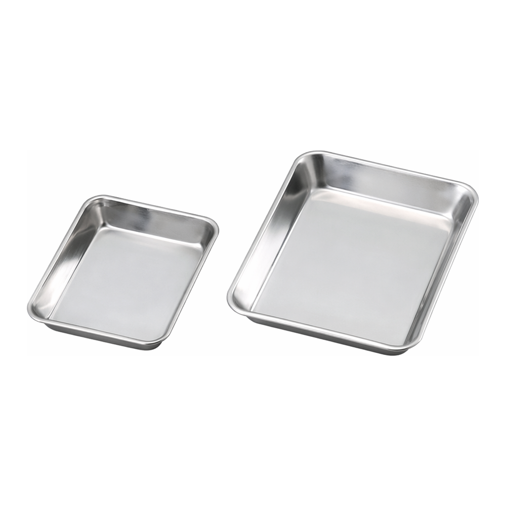 AS ONE Stainless Oblong Tray, 장방형 스테인리스 트레이