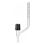Merck BRAND(R) SILBERBRAND burette, lateral stopcock