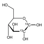 Merck D-GLUCOSE-1,2-13C2, 99 ATOM % 13C
