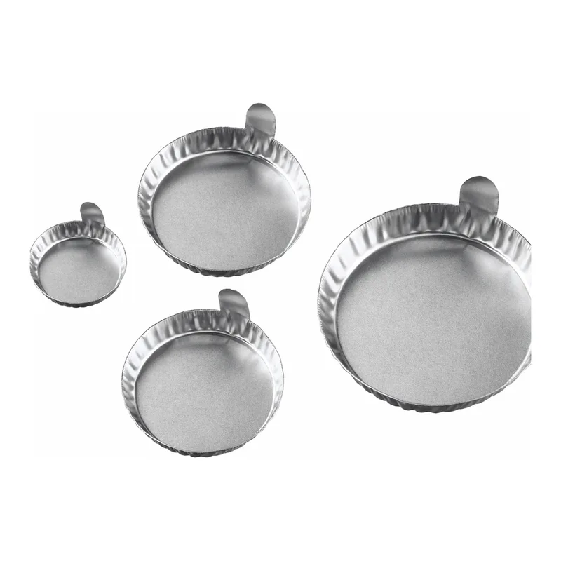 AS ONE Round Aluminium Tray(with Handle), 원형 알루미늄 트레이