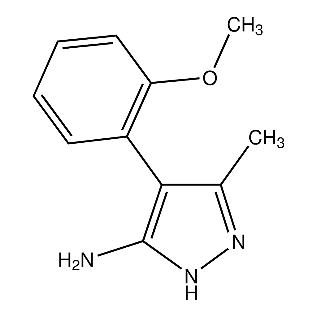 Merck 4-(2-Methoxyphenyl)-3-methyl-1H-pyrazol-5-amine