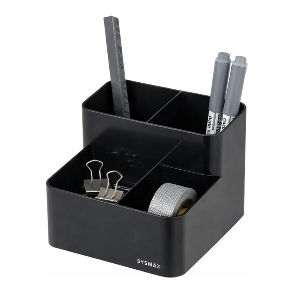 OFFICENEX 럭스연필꽂이 다크그레이(DG6800/280890)