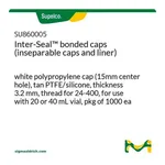 Merck Inter-Seal(TM) bonded caps (inseparable caps and liner)