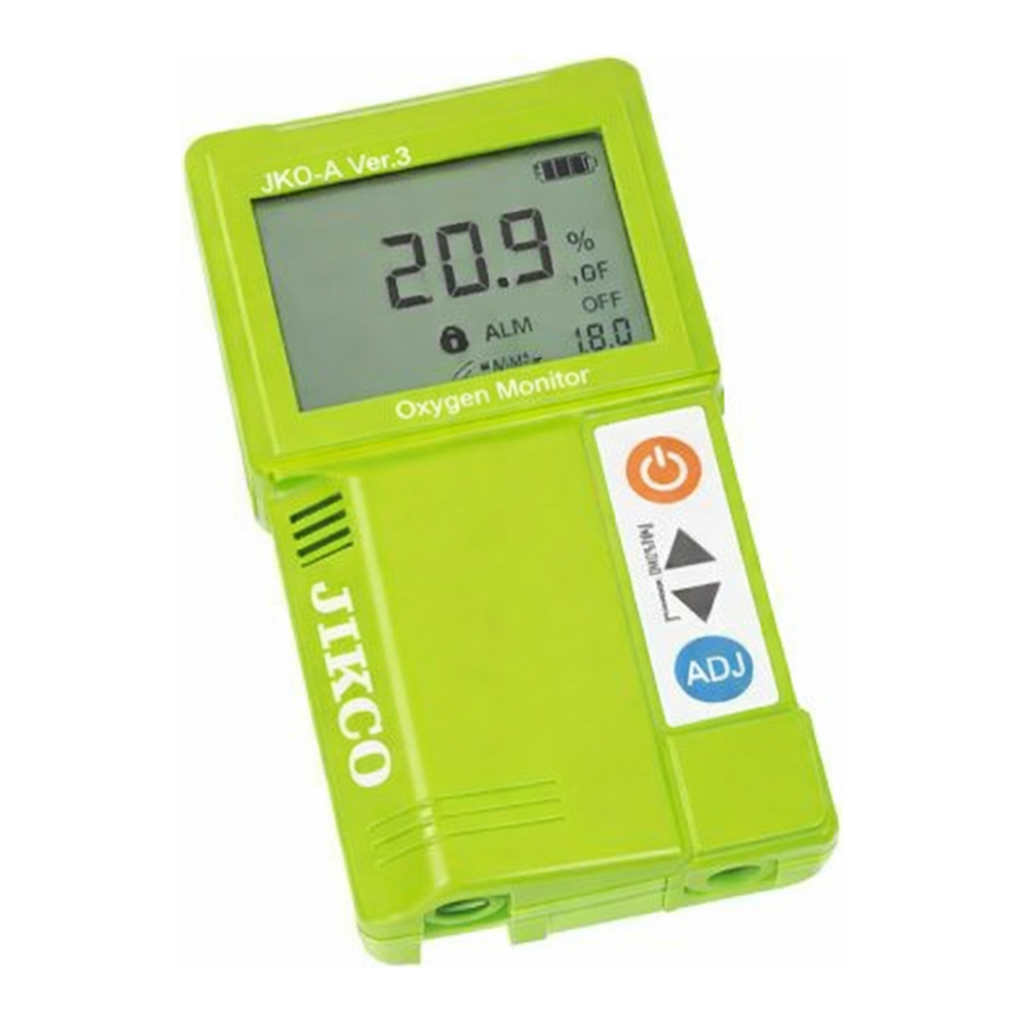 AS ONE Oxygen Monitor(with Automatic Air CorrectIon FunctIon), 산소 모니터(자동 대기보정기능)