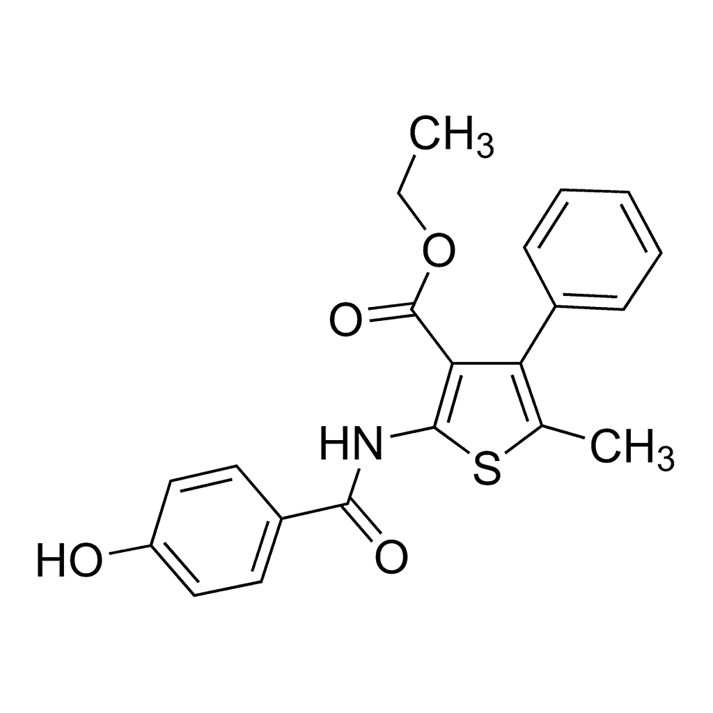 Merck Ethyl 2-[(4-hydroxybenzoyl)amino]-5-methyl-4-phenyl-3-thiophenecarboxylate