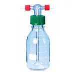 Daihan Science SciLab Gas Washing Bottle, Safety GL Screw System & Graduation, DURAN glass 100