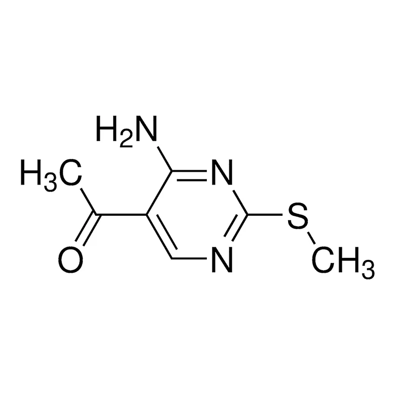 Merck 1-(4-Amino-2-methylsulfanyl-pyrimidin-5-yl)-ethanone