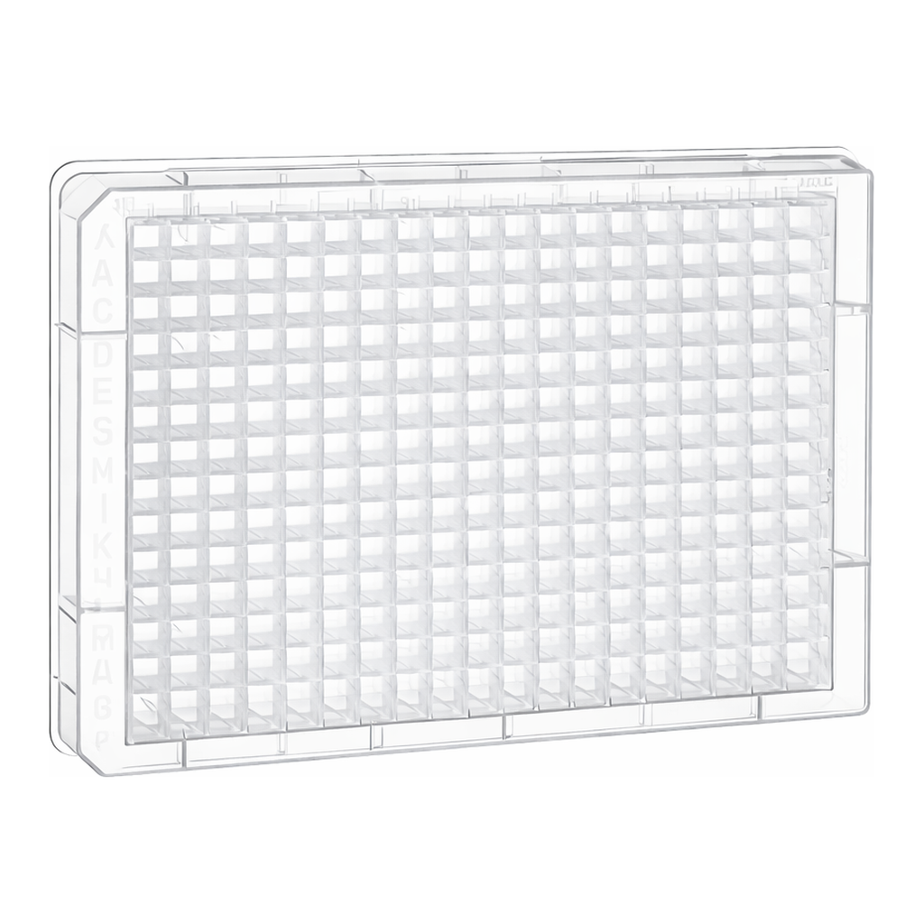 Greiner Bio One MICROPLATE, 384 WELL, PP, F-BOTTOM, NATURAL,128/85 MM, FOR COMPOUND STORAGE, 10 PCS./BAG