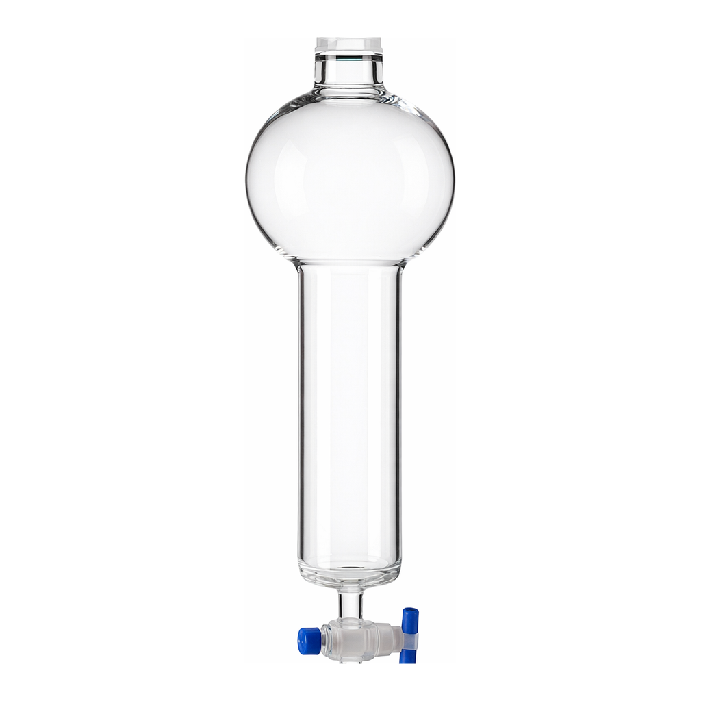 Merck Synthware(TM) chromatography column with reservoir, coarse fritted disc and PTFE stopcock
