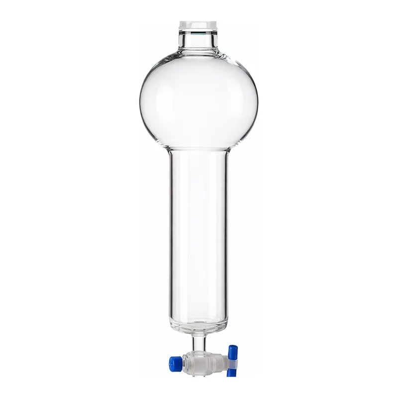 Merck Synthware(TM) chromatography column with reservoir, coarse fritted disc and PTFE stopcock