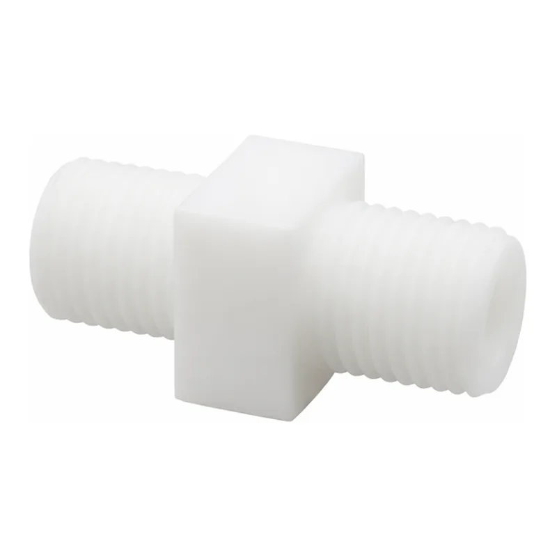 AS ONE Asflon(R) Nipple L-Shaped Type Equal Diameter R1/8 x 1/8