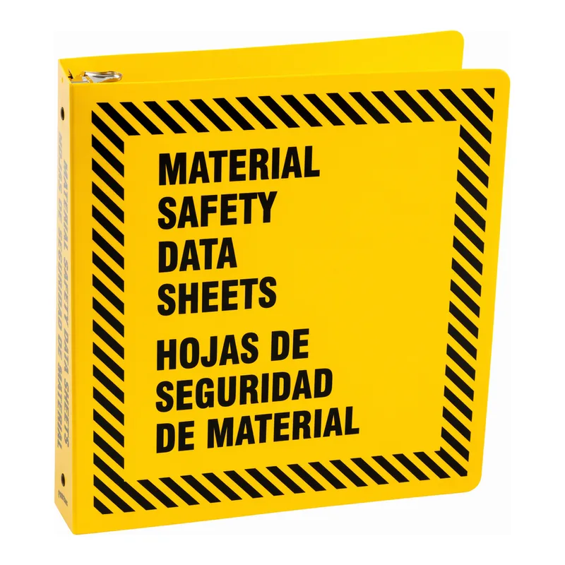 Brady 1.5 In Bilingual Binder Yellow