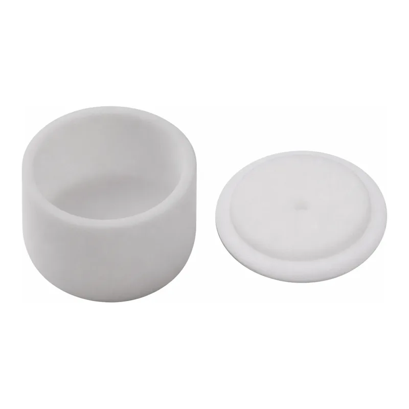 DSC Consumables Premium alumina crucible/lid set compare to Netzsch 399972/399973 / Netzsch타입 알루미나 도가니&리드