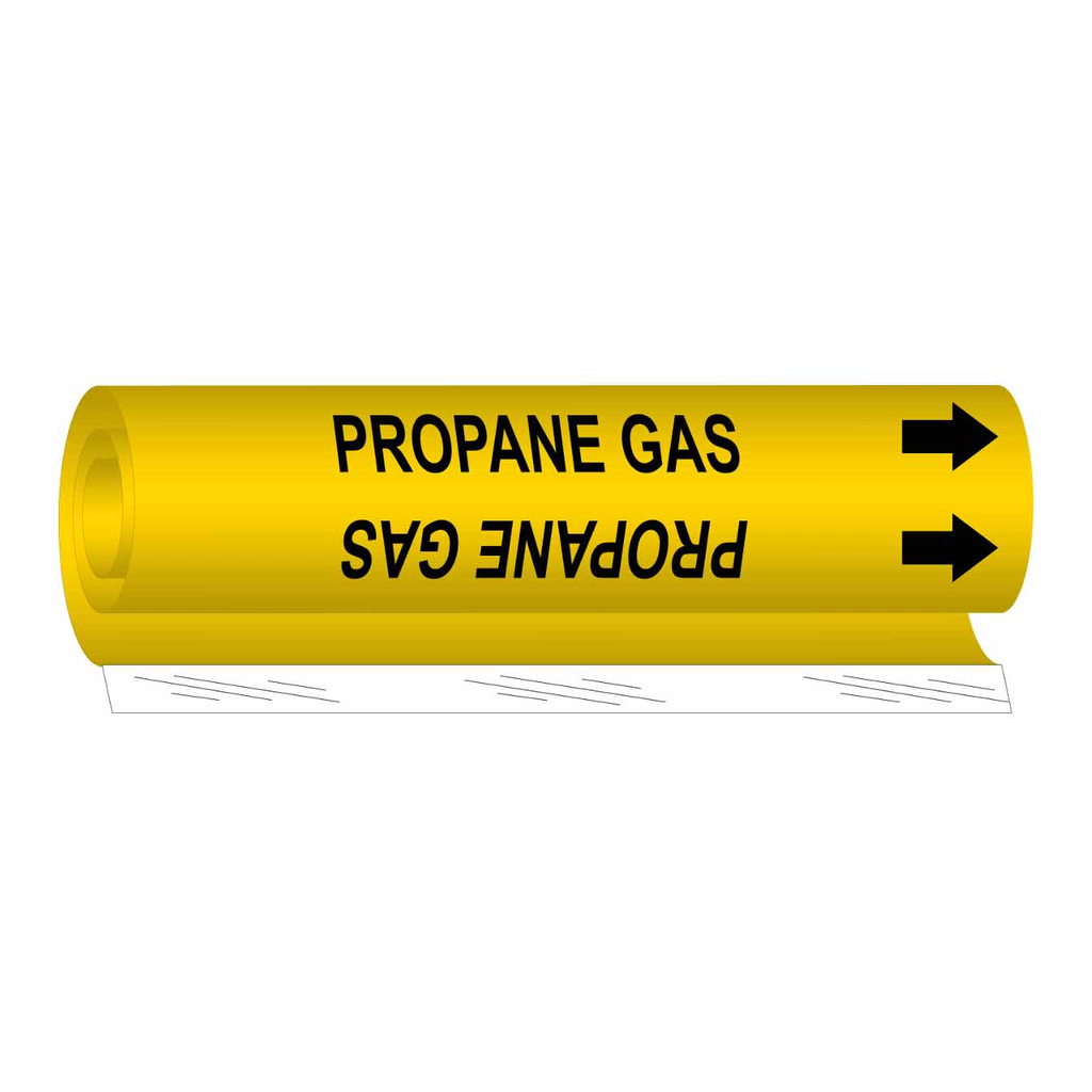 Brady PROPANE GAS High Performance Pipe Marker