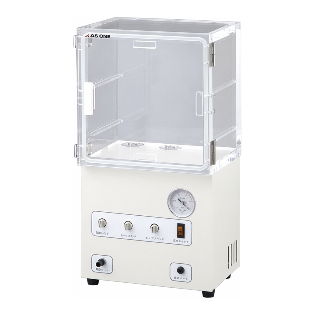AS ONE Built-In Pump Vacuum Desiccator 300 x 222 x 570mmand others