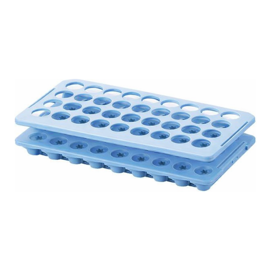 AS ONE Test Tube Rack φ16.5mm x 50 Pcs Blueand others