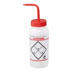 AS ONE Washing Bottle with Label Acetoneand others