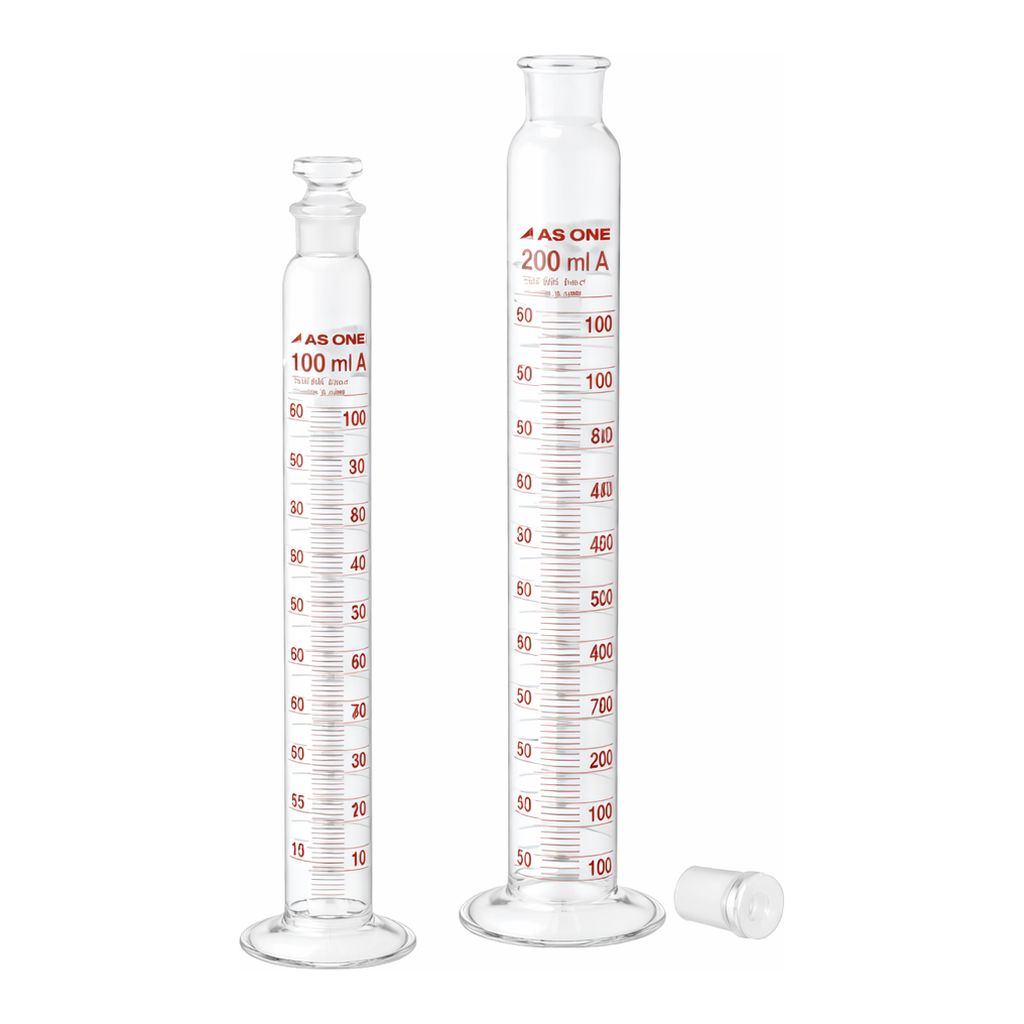 AS ONE Graduated Cylinder with Plug 5mLand others
