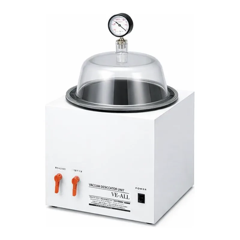 AS ONE Built-In Pump Vacuum Desiccator VE-ALL