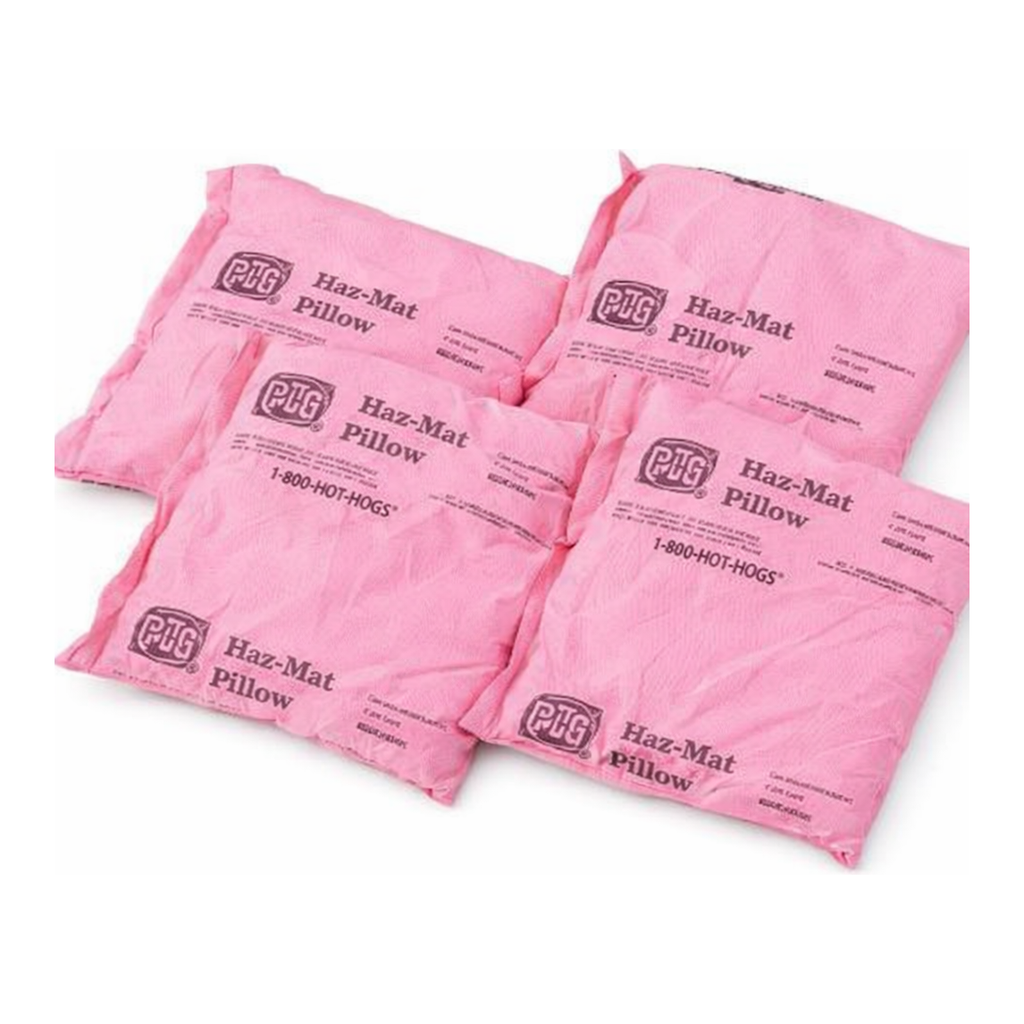 AS ONE Spill Kit (Liquid Leakage Countermeasure Set) Additional Pillows 4 Pieces