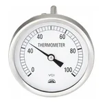 AS ONE Bimetal Thermometer Sensor Shape: Tand others