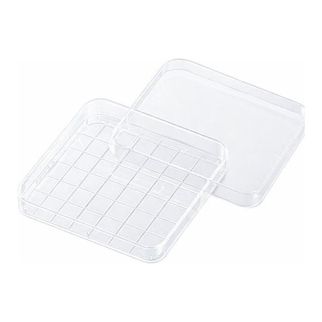 AS ONE Probio Petri Dish 96 Angle with Scale on Grid 10 Pieces x 50 Pack　D-210-16