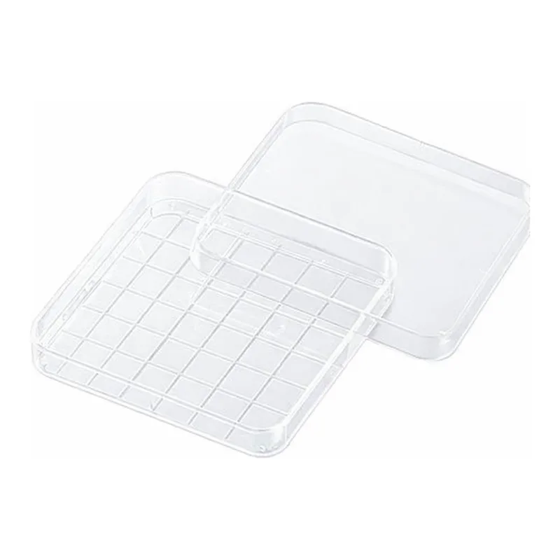 AS ONE Probio Petri Dish 96 Angle with Scale on Grid 10 Pieces x 50 Pack D-210-16