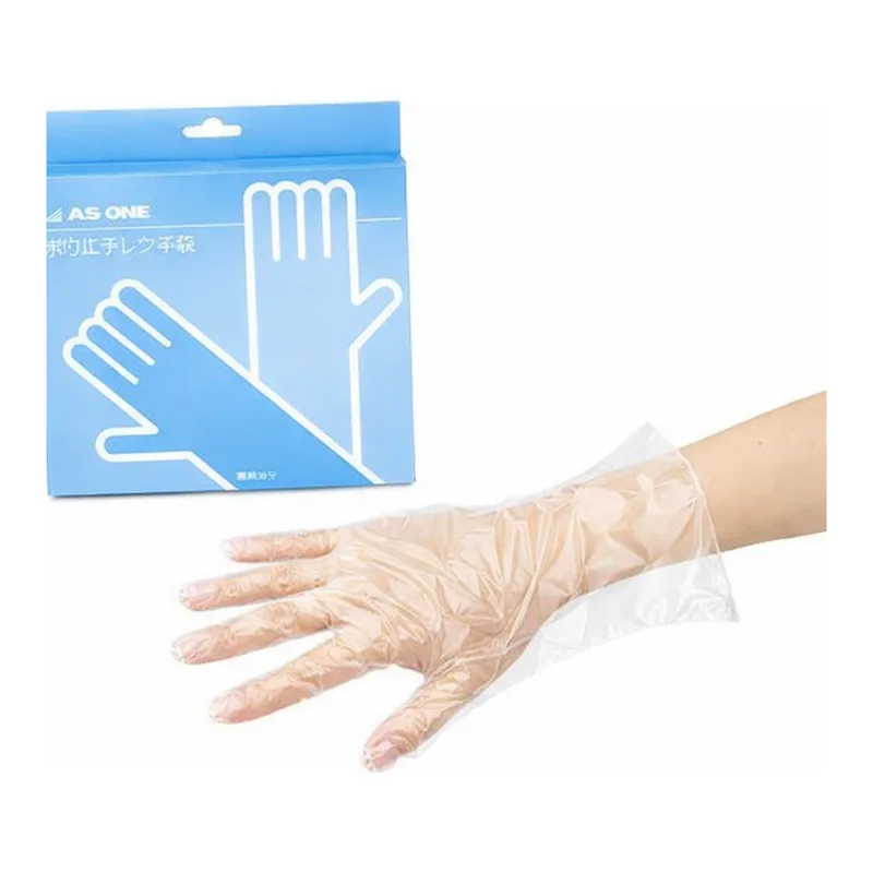AS ONE Polyethylene Gloves Heavy Thick L 100 Piecesand others