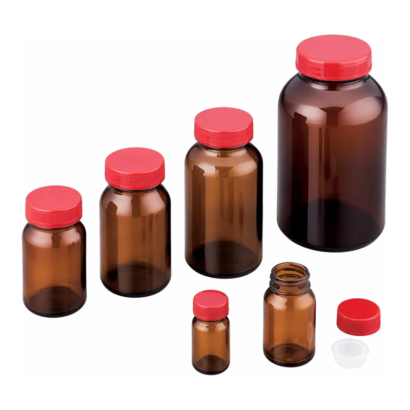 AS ONE Standards Bottle SCC NO.5K Brown 80 Pieces (Pure Water Washing Processed)and others