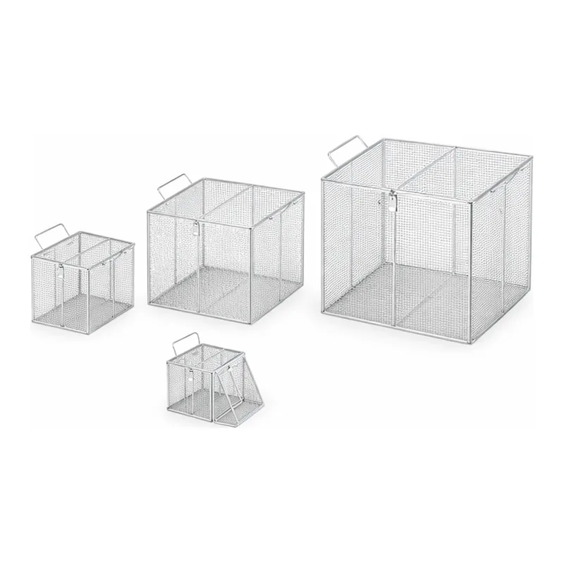 AS ONE Basket with Lid (with Handle) 100 x 100 x 100 mm