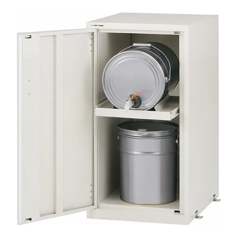 AS ONE Server Rack (Chemical Storage, for Pail Can) Made Of Steel 1 Column 1 Stageand others