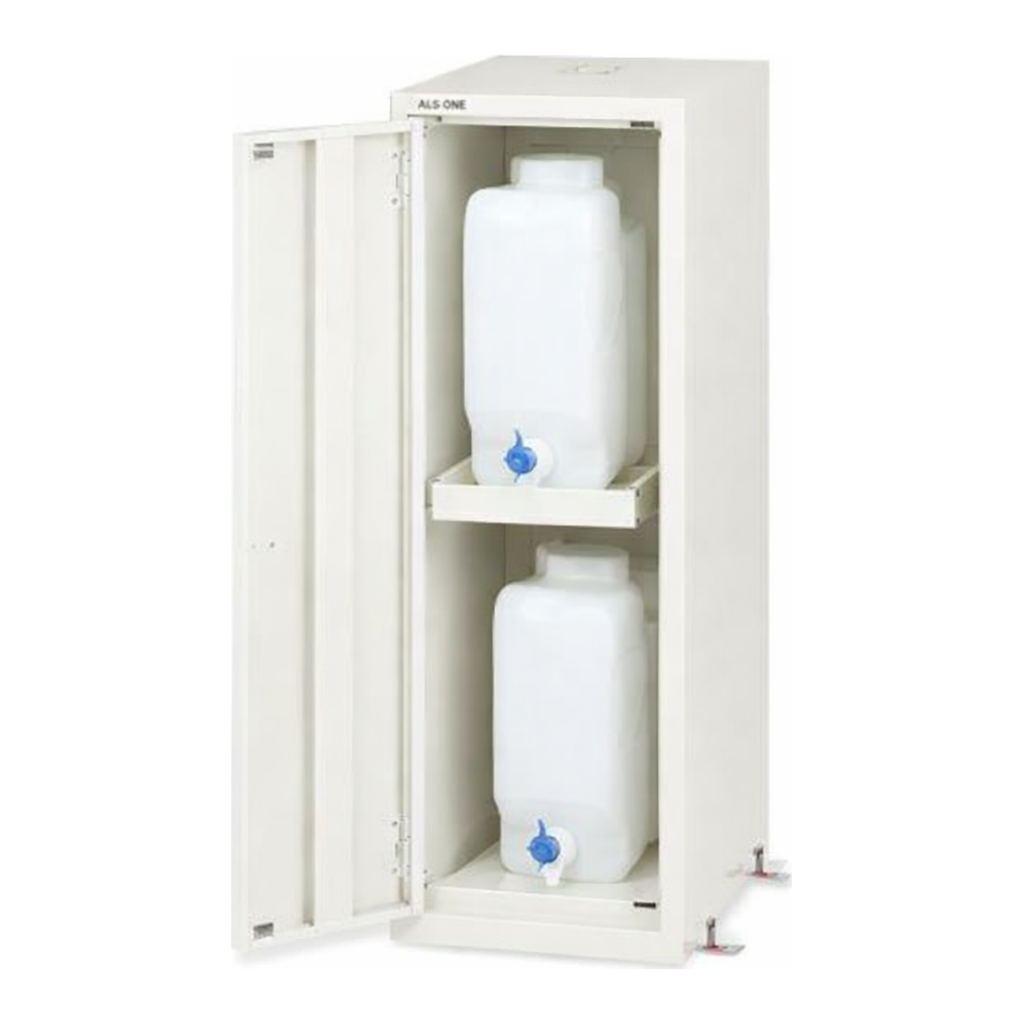 AS ONE Server Rack (Chemical Storage, for Flat Tank 10L) Made Of Steel 1 Column 1 Stageand others
