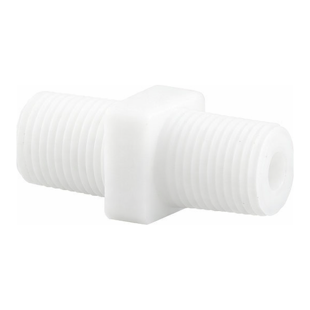 AS ONE Asflon(R) Nipple Straight Type Equal Diameter R1/8 x 1/8and others