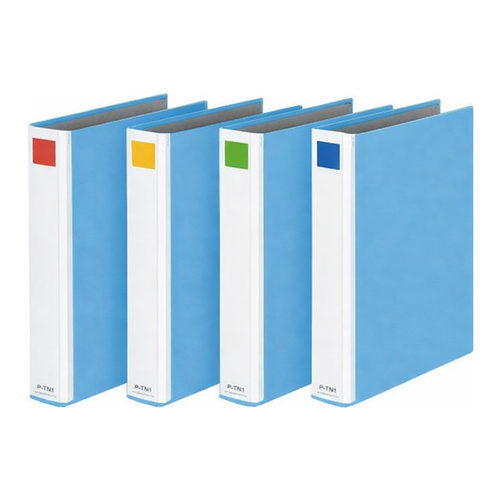 OFFICENEX 문화 PP파이프바인더 세로 50*80mm(PB861-71/청색)