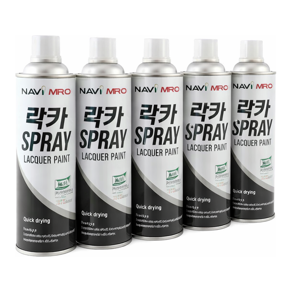 OFFICENEX [P]락카 스프레이(흑색/420ml/1EA/NAVI)