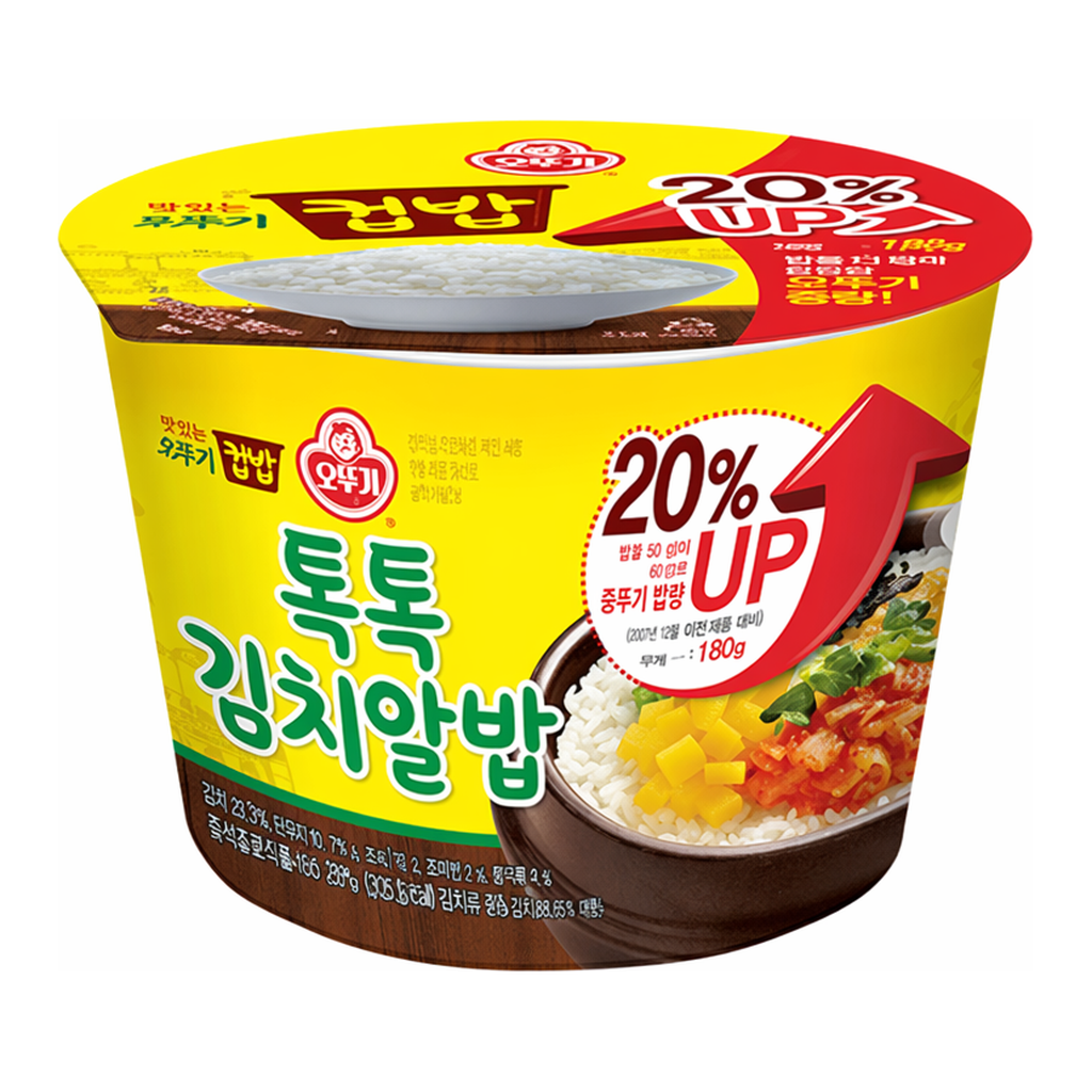 OFFICENEX [P]오뚜기 컵밥 톡톡김치알밥(222g/12EA)
