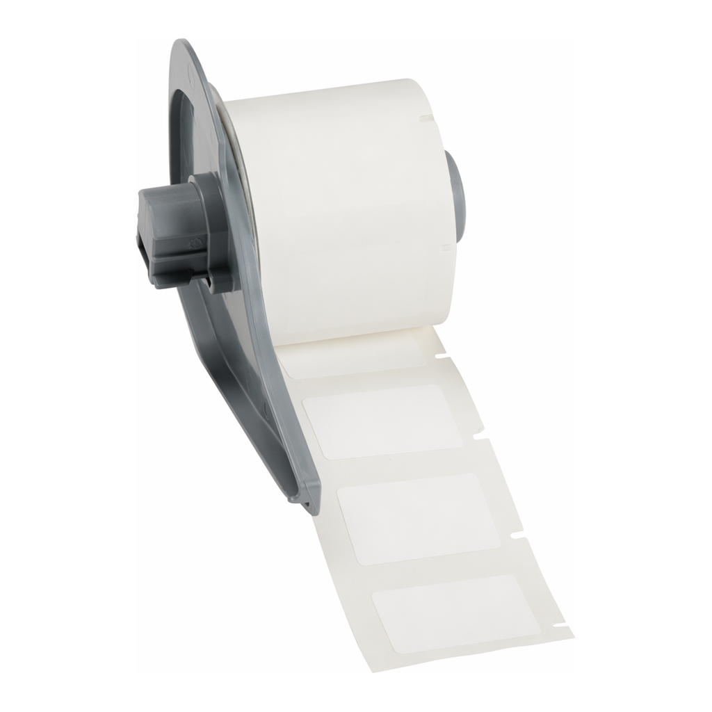 Brady ToughWash Washdown Resistant Labels for M7 Printers - 0.9 " x 1.3", White